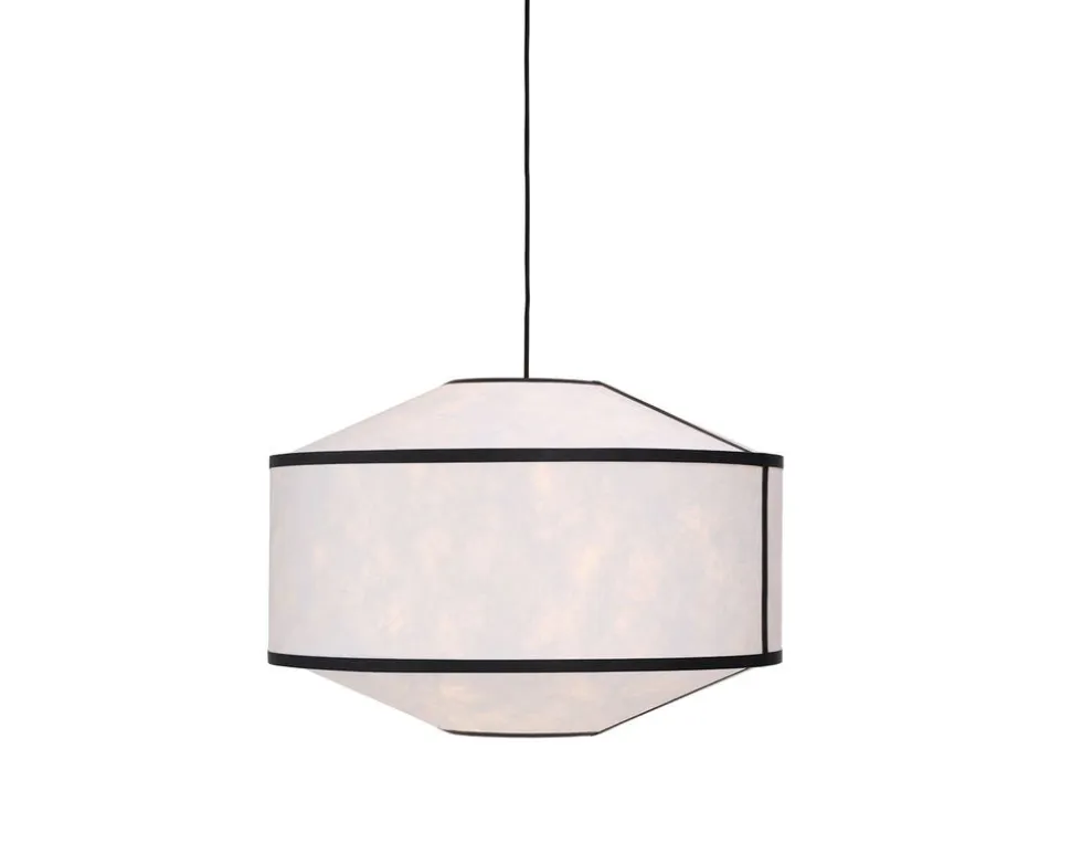 Kite Pendel | Svart/Vit Ø65