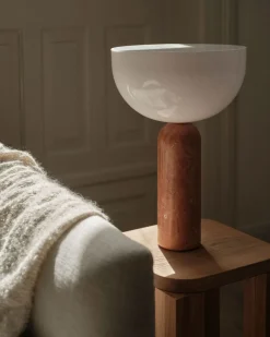 Kizu Bordslampa Large | Breccia Pernice Marmor