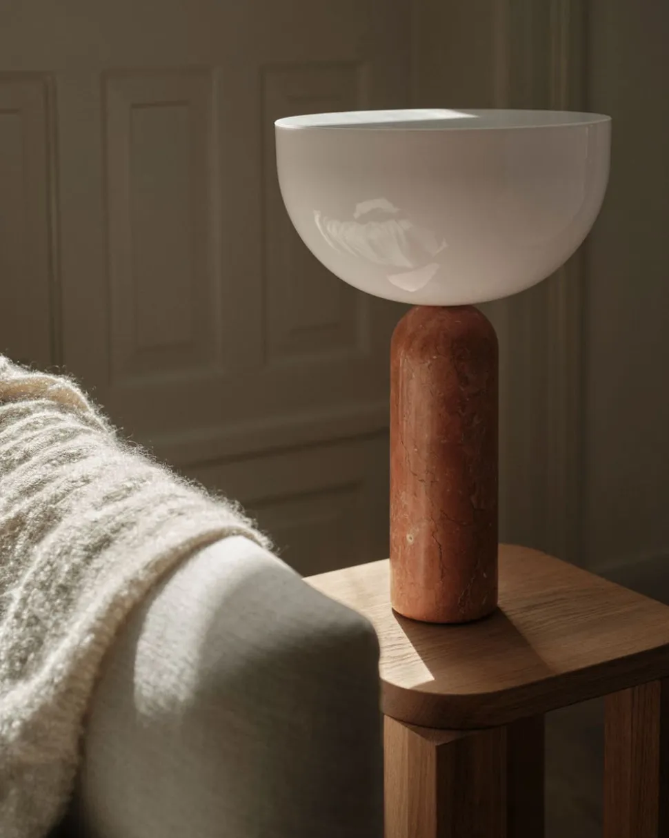 Kizu Bordslampa Large | Breccia Pernice Marmor
