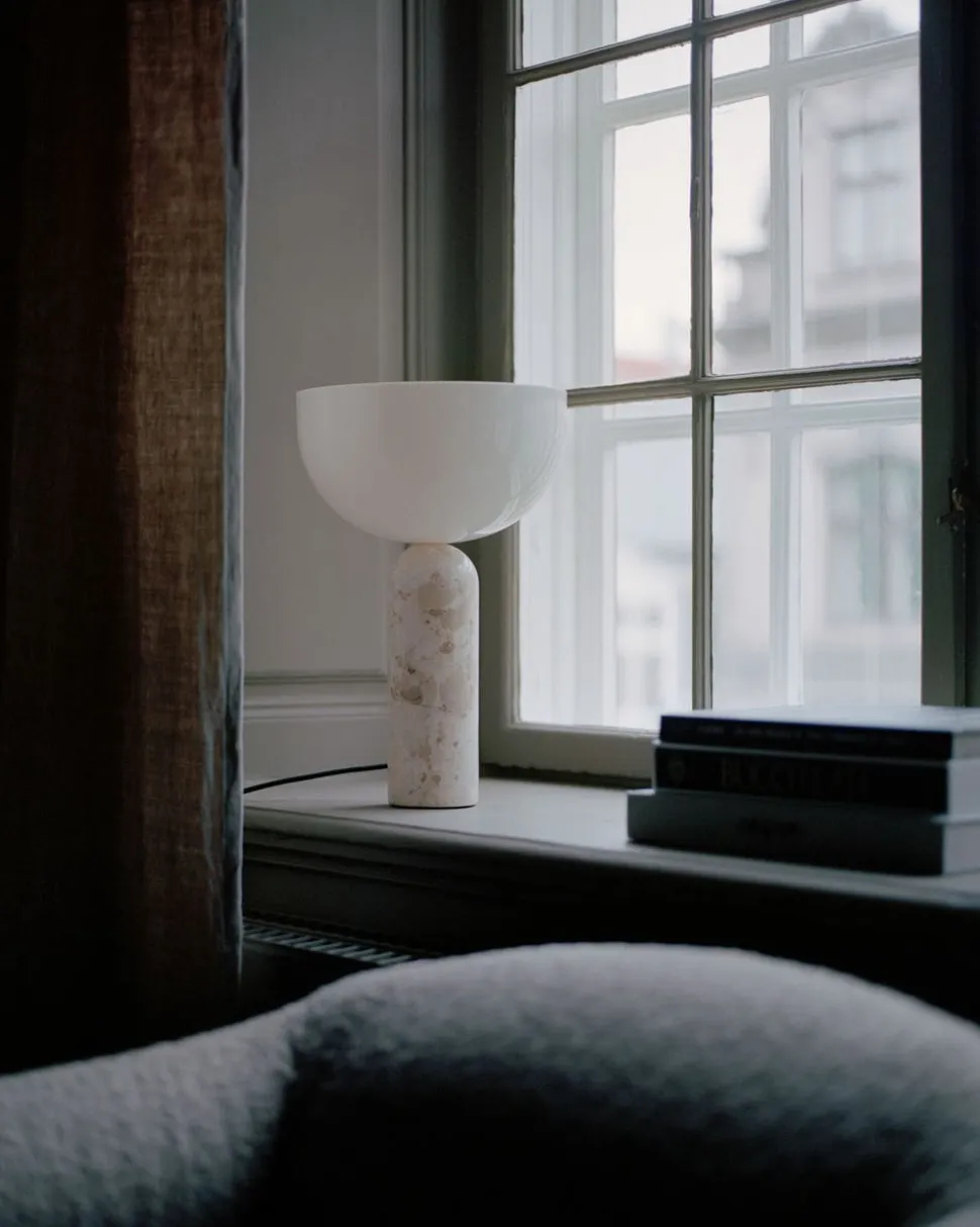 Kizu Bordslampa Large | Kunis Breccia Marmor