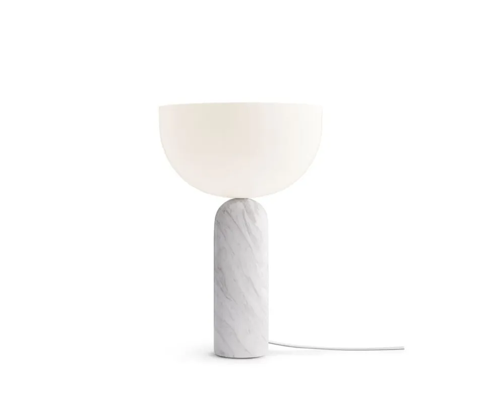Kizu Bordslampa Large | Vit Marmor