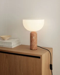 Kizu Bordslampa Small | Breccia Pernice Marmor