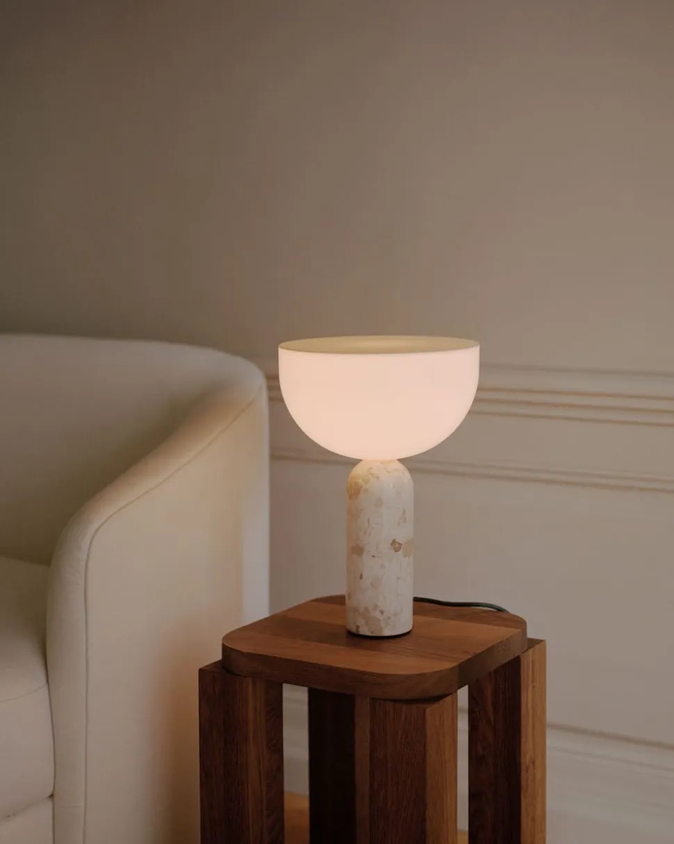 Kizu Bordslampa Small | Kunis Breccia Marmor