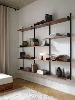 Kizu Portabel Bordslampa | Gris du Marais Marmor