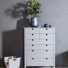 Klinte Byrå | 3+2 lådor | Grå
