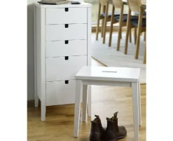 Klinte Byrå | 4+4 lådor | Vit