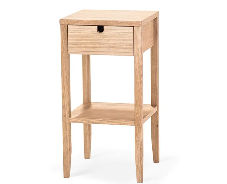 Klinte Sängbord | Oljad Ek