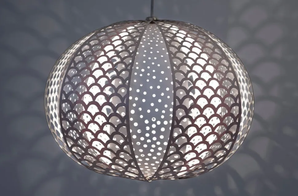 Knopp Pendellampa | Blå | Liten