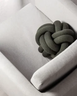 Knot Cushion | Forest Green