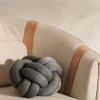 Knot Cushion | Grey