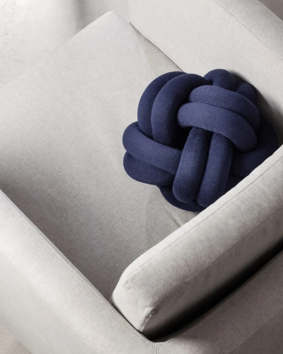 Knot Cushion | Navy