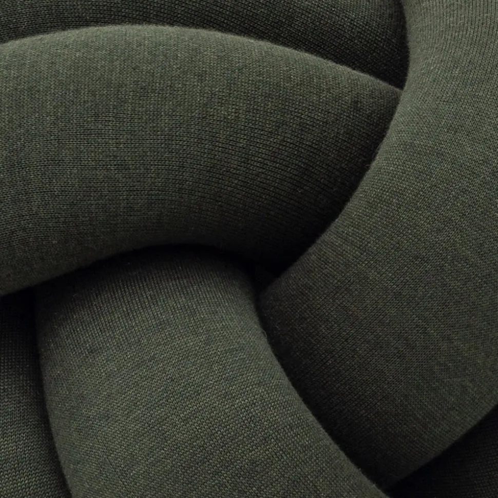 Knot Cushion XL | Forest Green