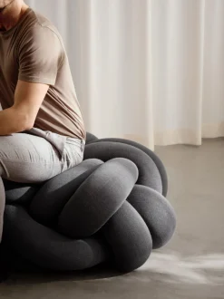 Knot Cushion XL | Grey