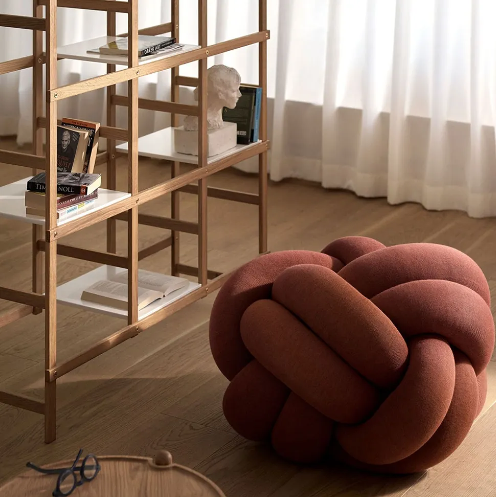 Knot Cushion XL | Ochre