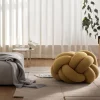 Knot Cushion XL | Yellow