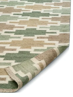 Korsnäs Matta 170x230 Grönbeige