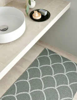 Kotte dörrmatta Storm | Blue fog 70 x 50
