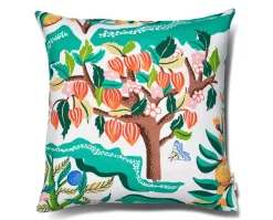 Kuddfodral Botanical Cherry Vit