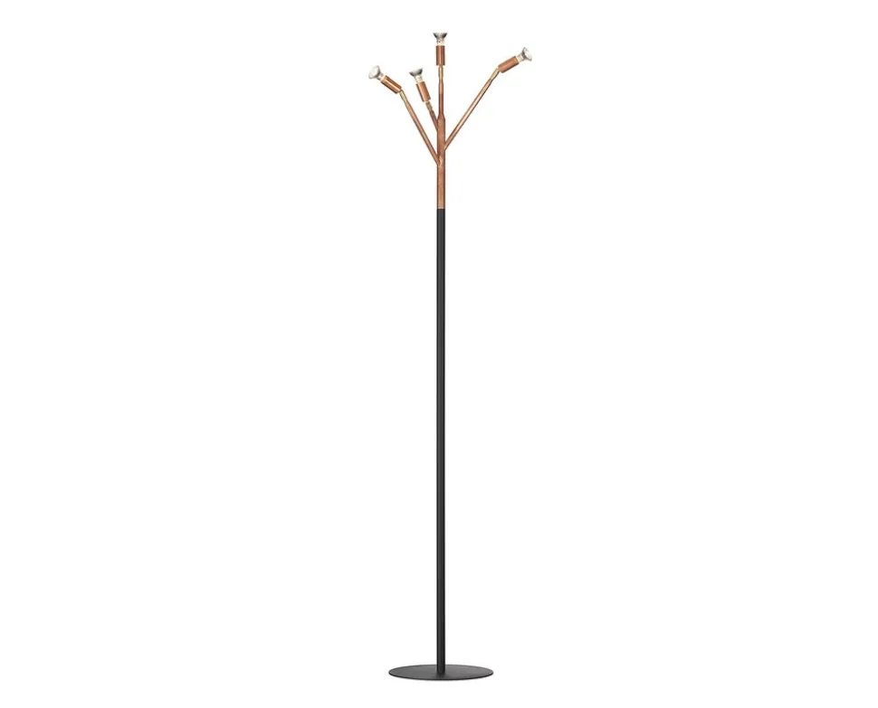 Kvist Golvlampa | Rå Koppar