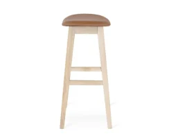 Kyoto Barpall Vitoljad Ek | Lädersits Cognac