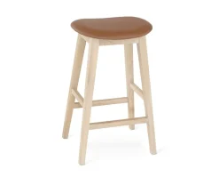 Kyoto Barpall Vitoljad Ek | Lädersits Cognac