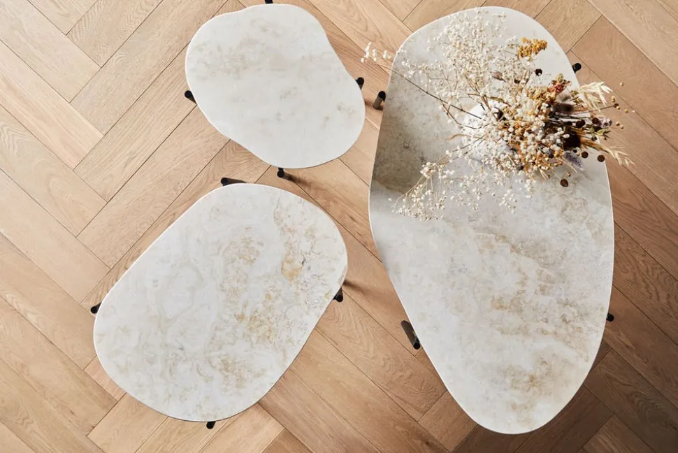 La Terra Bord Large | Ivory Travertine