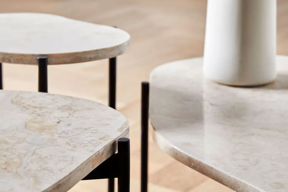 La Terra Bord Large | Ivory Travertine