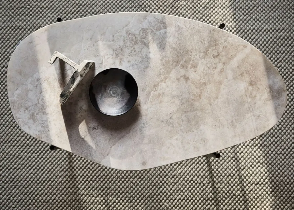 La Terra Bord Large | Ivory Travertine