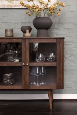 Löderup Sideboard | 4 Glasdörrar
