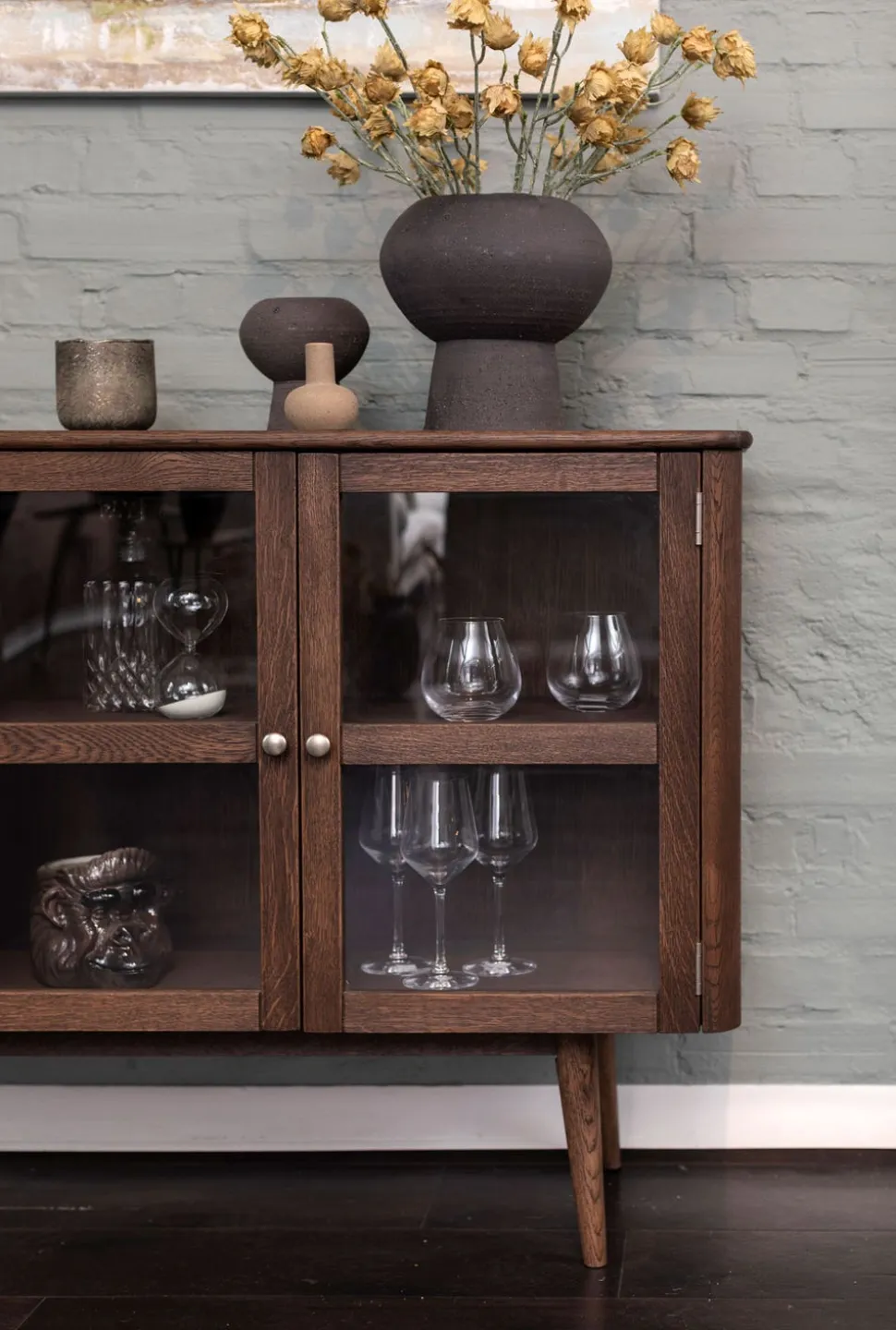 Löderup Sideboard | 4 Glasdörrar