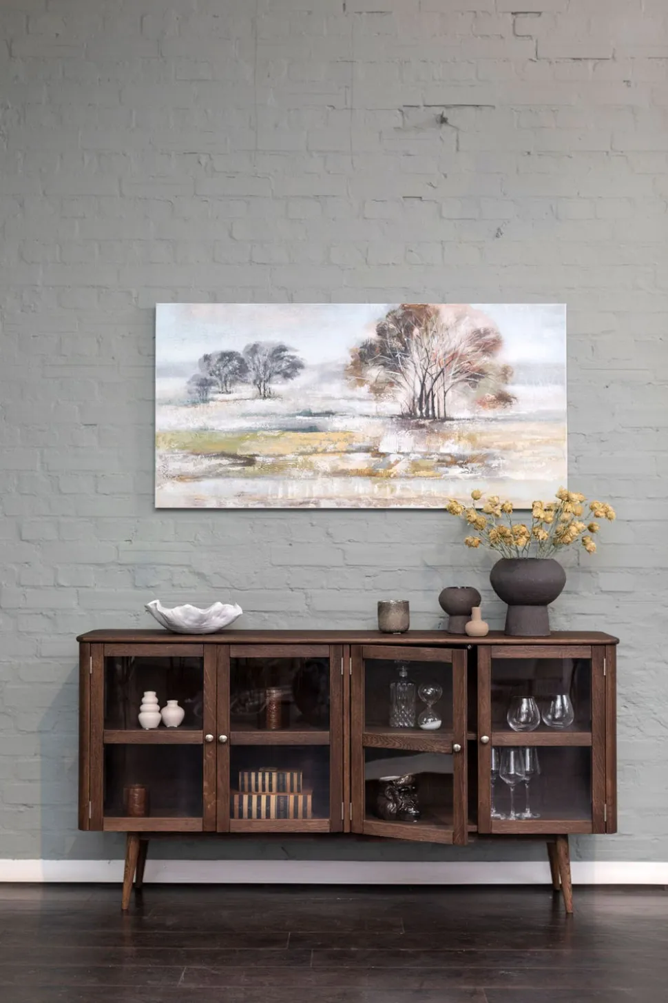 Löderup Sideboard | 4 Glasdörrar