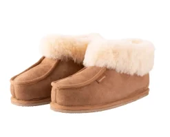 Lena Fårskinnstofflor Chestnut | Storlek 36