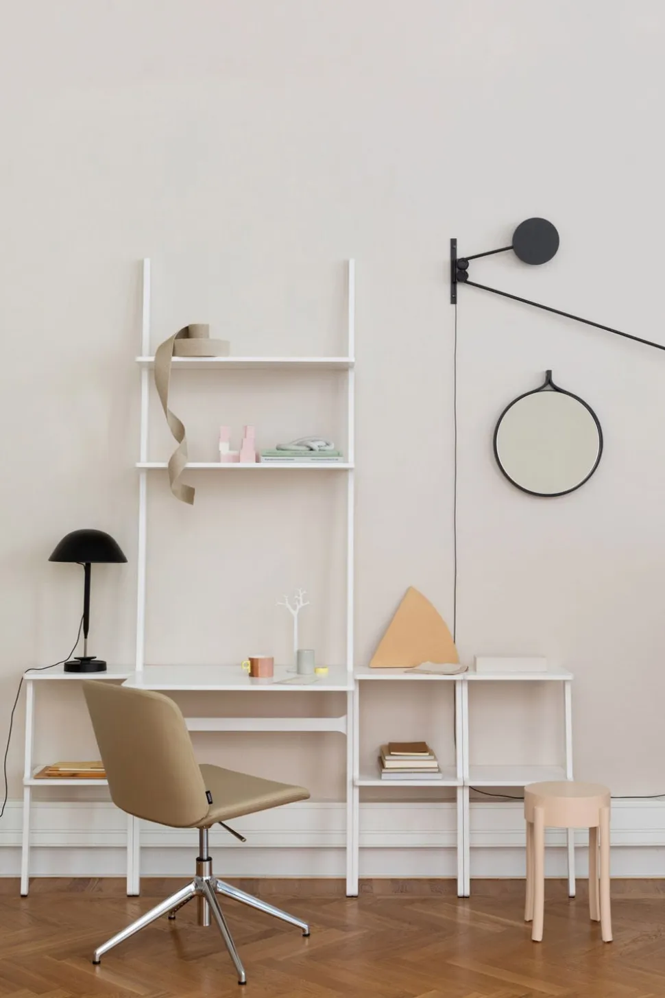 Libri skrivbord Vit