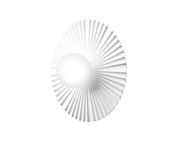 Liila Muuse Vägg-/Taklampa, Medium | White/Opal