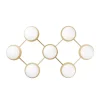 Liila 7 Vägglampa | Nordic Gold/Opal