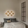 Liila 7 Vägglampa | Nordic Gold/Optic Clear
