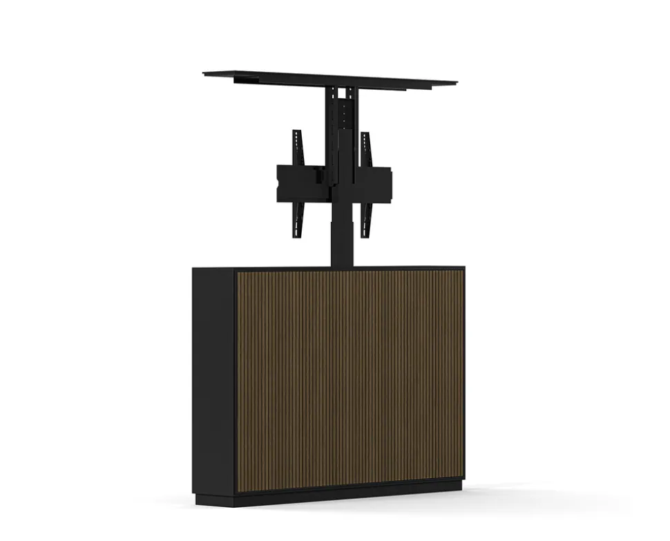Line Slim Tv-lift 55 | Black/ Burned Walnut