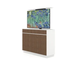Line Tv-lift 55 | White/ Burned Walnut