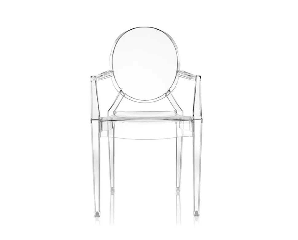 Louis Ghost Stol | Crystal