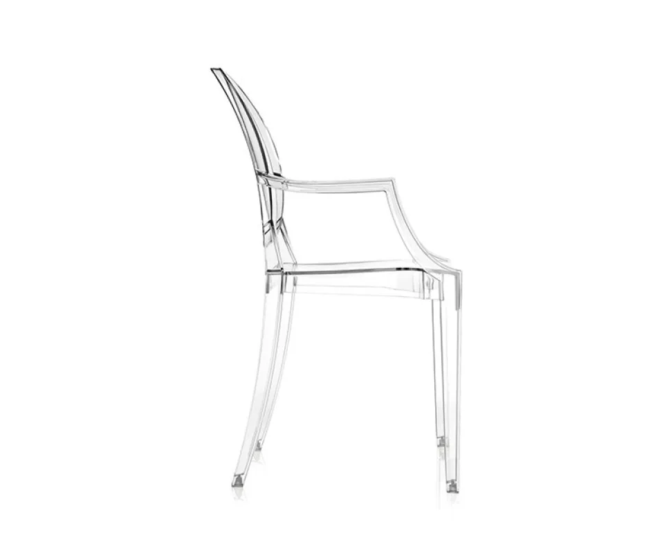 Louis Ghost Stol | Crystal