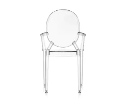 Louis Ghost Stol | Crystal