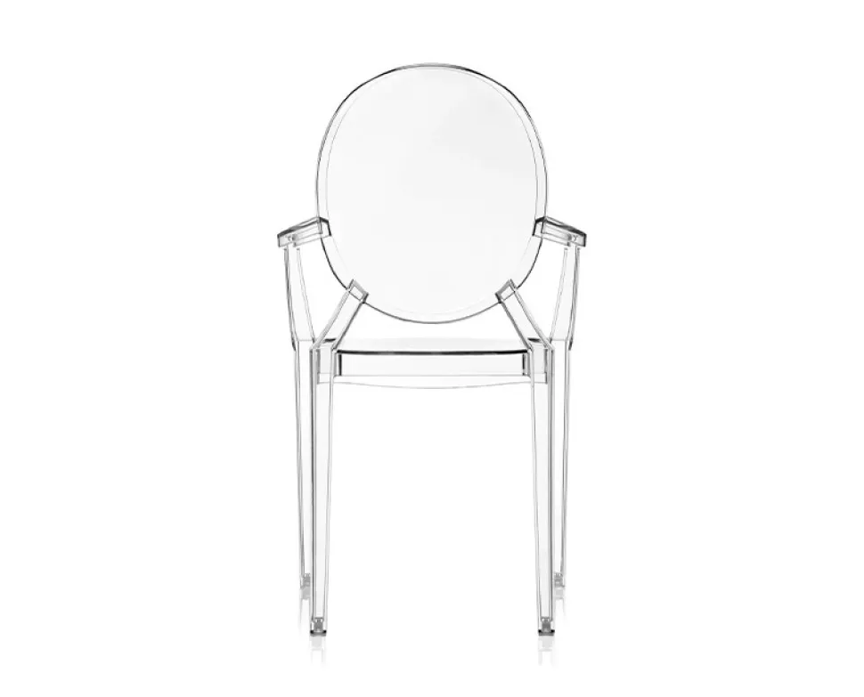 Louis Ghost Stol | Crystal