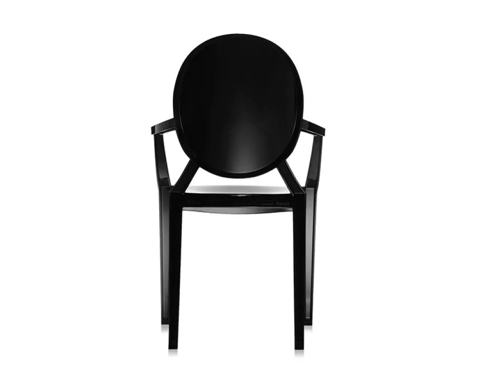Louis Ghost Stol | Svart