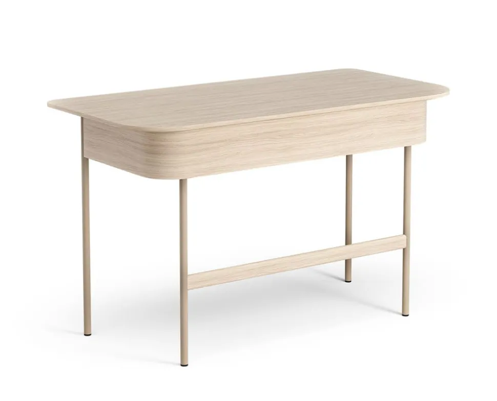Luna Skrivbord | Låda | Nutmeg/Vitpigmenterad Ek