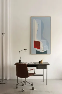 Luna Skrivbord | Låda | Orkangrå