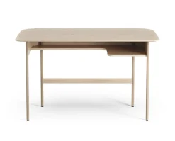 Luna Skrivbord | Nutmeg/Vitpigmenterad Ek