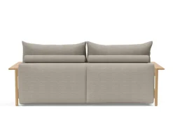 Malloy Wood Bäddsoffa | 155 cm | 579 Kenya Gravel