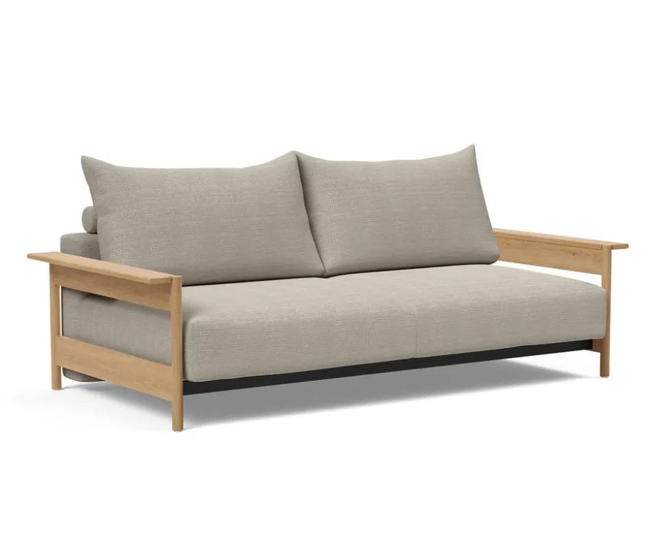 Malloy Wood Bäddsoffa | 155 cm | 579 Kenya Gravel