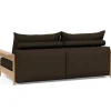 Malloy Wood Bäddsoffa | 155 cm | 358 Taura Chocco