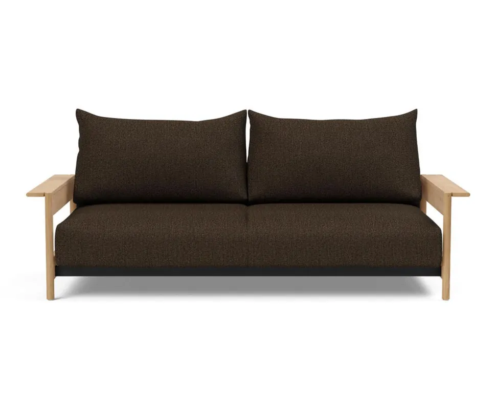 Malloy Wood Bäddsoffa | 155 cm | 358 Taura Chocco